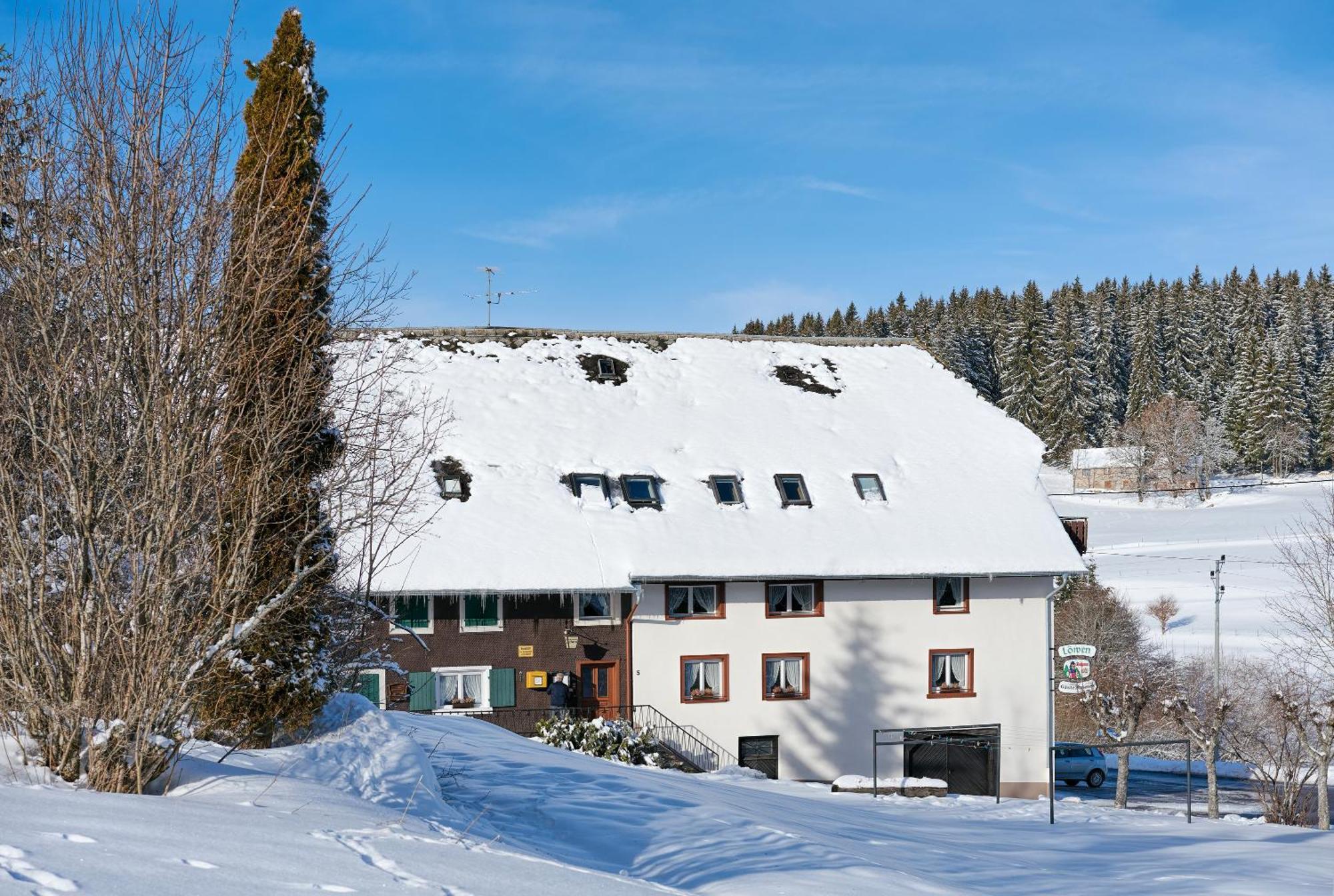 Gasthaus-Pension Zum Loewen Grafenhausen Dış mekan fotoğraf