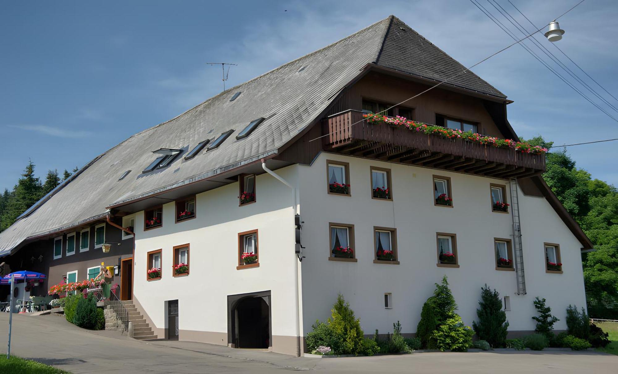 Gasthaus-Pension Zum Loewen Grafenhausen Dış mekan fotoğraf